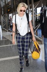 KRISTEN STEWART at LAX Airport in Los Angeles 05/08/2016