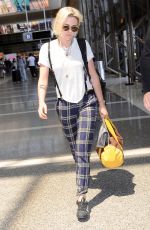 KRISTEN STEWART at LAX Airport in Los Angeles 05/08/2016