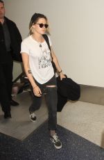 KRISTEN STEWART at Los Angeles International Airport 04/30/2016