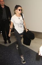 KRISTEN STEWART at Los Angeles International Airport 04/30/2016