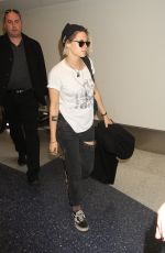 KRISTEN STEWART at Los Angeles International Airport 04/30/2016