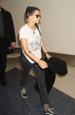 KRISTEN STEWART at Los Angeles International Airport 04/30/2016