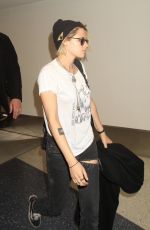 KRISTEN STEWART at Los Angeles International Airport 04/30/2016