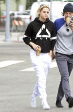 KRISTEN STEWART Out in Los Angeles 05/07/2016