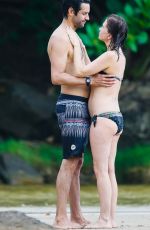KRISTEN WIIG and Avi Rothman at a Beach in Kauai, 05/05/2016