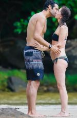KRISTEN WIIG and Avi Rothman at a Beach in Kauai, 05/05/2016