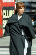 KRISTEN WIIG on the Set of 