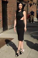 KRYSTEN RITTER Arrives at Late Show with Stephen Colbert in New York 05/20/2016