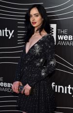 KRYSTEN RITTER at 20th Annual Webby Awards in New York 05/16/2016