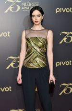 KRYSTEN RITTER at 75th Annual Peabody Awards in New York 05/21/2016