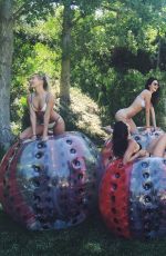 KYLIE and KENDALL JENNER and HAILEY BALDWIN ini Bikinis - Instagram Pictures 05/30/2016