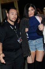 KYLIE JENNER Arrives at Rihanna Concert in Inglewood 05/04/2016