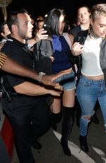 KYLIE JENNER Arrives at Rihanna Concert in Inglewood 05/04/2016