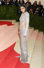 KYLIE JENNER at Costume Institute Gala 2016 in New York 05/02/2016