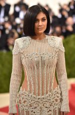KYLIE JENNER at Costume Institute Gala 2016 in New York 05/02/2016