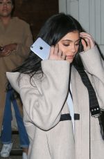 KYLIE JENNER Leaves Nobu Restaurant in New York 05/01/2016