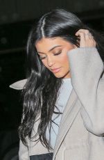 KYLIE JENNER Leaves Nobu Restaurant in New York 05/01/2016