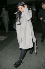 KYLIE JENNER Leaves Nobu Restaurant in New York 05/01/2016