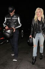 LADY GAGA and Bradley Cooper at Giorgio Baldi in Santa Monica 04/29/2016