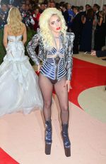 LADY GAGA at Costume Institute Gala 2016 in New York 05/02/2016