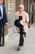 LADY GAGA Out and About in New York 05/08/2016