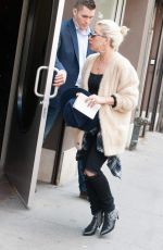 LADY GAGA Out and About in New York 05/08/2016