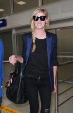 LARA STONE Arrives at Nice Airport 05/17/2016
