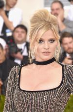 LARA STONE at Costume Institute Gala 2016 in New York 05/02/2016