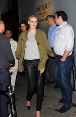 LARA STONE at Nobu Restaurant in London 05/25/2016