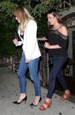LEA MICHELE and BECCA TOBIN Leaves Pace Restaurant 05/25/2016