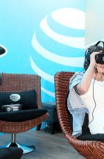 LEA MICHELE at at&t and Toms 10 Year Celebration Shoebox at Santa Monica Pier 05/06/2016