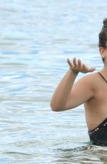 LEA MICHELE in Swimsuit in Maui 05/30/2016