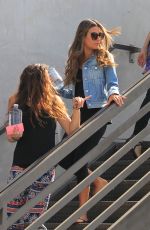 LEA MICHELE Leaves Nine Zero One Hair Salon in West Hollywood 05/13/2016
