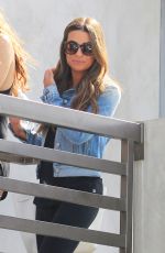 LEA MICHELE Leaves Nine Zero One Hair Salon in West Hollywood 05/13/2016