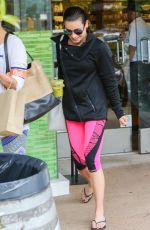 LEA MICHELE Leaves Soul Cycle in Los Angeles 05/11/2016