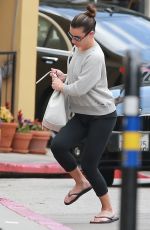 LEA MICHELE Out in Los Angeles 05/07/2016