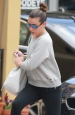 LEA MICHELE Out in Los Angeles 05/07/2016