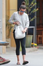 LEA MICHELE Out in Los Angeles 05/07/2016