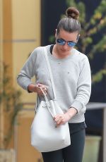LEA MICHELE Out in Los Angeles 05/07/2016