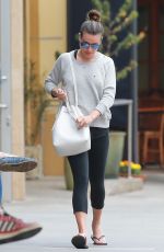 LEA MICHELE Out in Los Angeles 05/07/2016