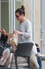 LEA MICHELE Out in Los Angeles 05/07/2016
