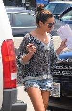 LEA MICHELE Out in West Hollywood 05/03/2016