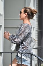 LEA MICHELE Out in West Hollywood 05/03/2016