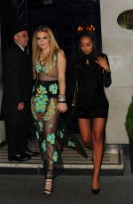 LEIGH-ANNE PINNOCK anf TALLIA STORM at Tramp Night Club in London 05/26/2016