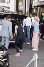 LENA MEYER-LANDRUT at Hotel Martinez in Cannes 05/18/2016