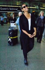 LEONA LEWIS at Heathrow Airport in London 05/27/2016