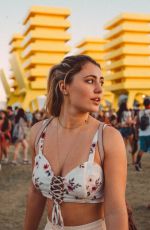 LIA MARIE JOHNSON at Caochella 2016