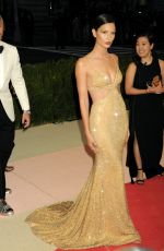 LILY ALDRIDGE at Costume Institute Gala 2016 in New York 05/02/2016