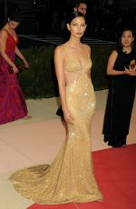 LILY ALDRIDGE at Costume Institute Gala 2016 in New York 05/02/2016