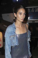 LILY ALDRIDGE Leaves Search and Destroy in New York 05/01/2016
